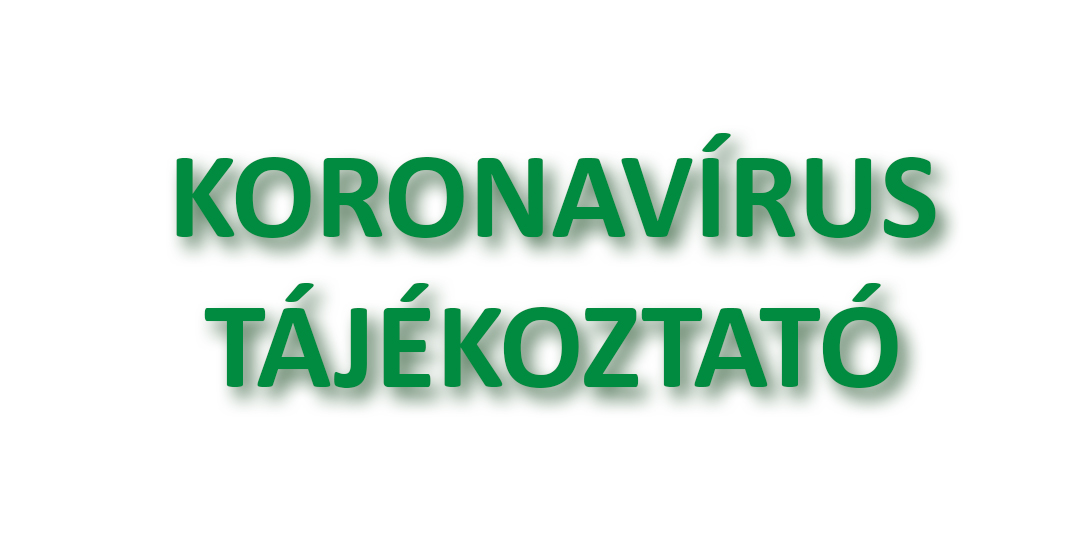 Koronavírus tájékoztató